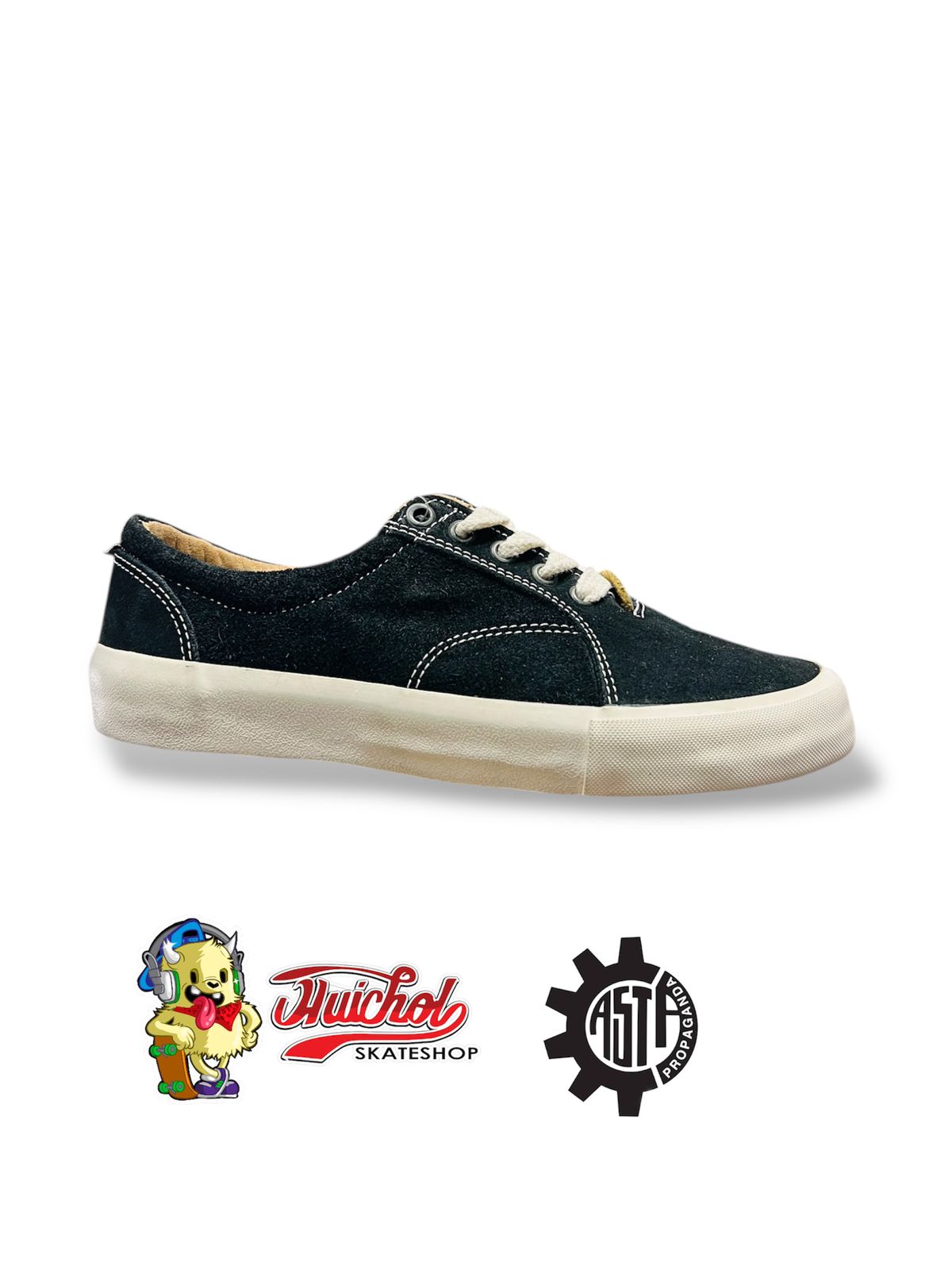 TENIS CASTA PROPAGANDA LASLOW CREAM NEGRO