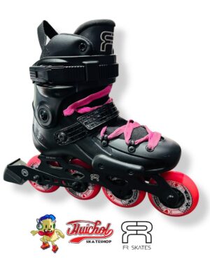 PATINES FR SKATE 80 BLACK Y PINK