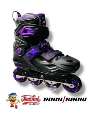 PATINES ROAD SHOW RX1G NEGRO MORADO AJUSTABLES