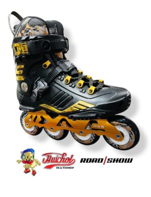 PATINES ROAD SHOW RX5 NEGRO- DORADO