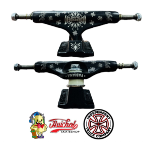 TRUCK INDEPENDENT SERIE ESPECIAL- DELFINO NEG-BLA 139mm