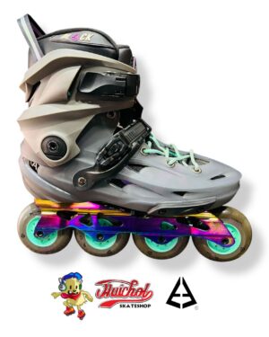 PATINES BLACK SKATE PURPLE SMOKE