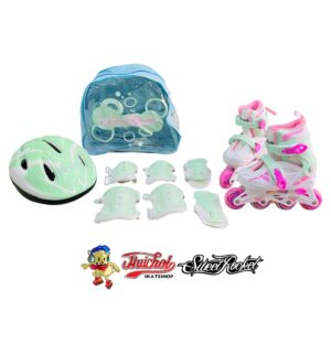 COMBO SWEET ROCKET COLOR GREEN AND PINK