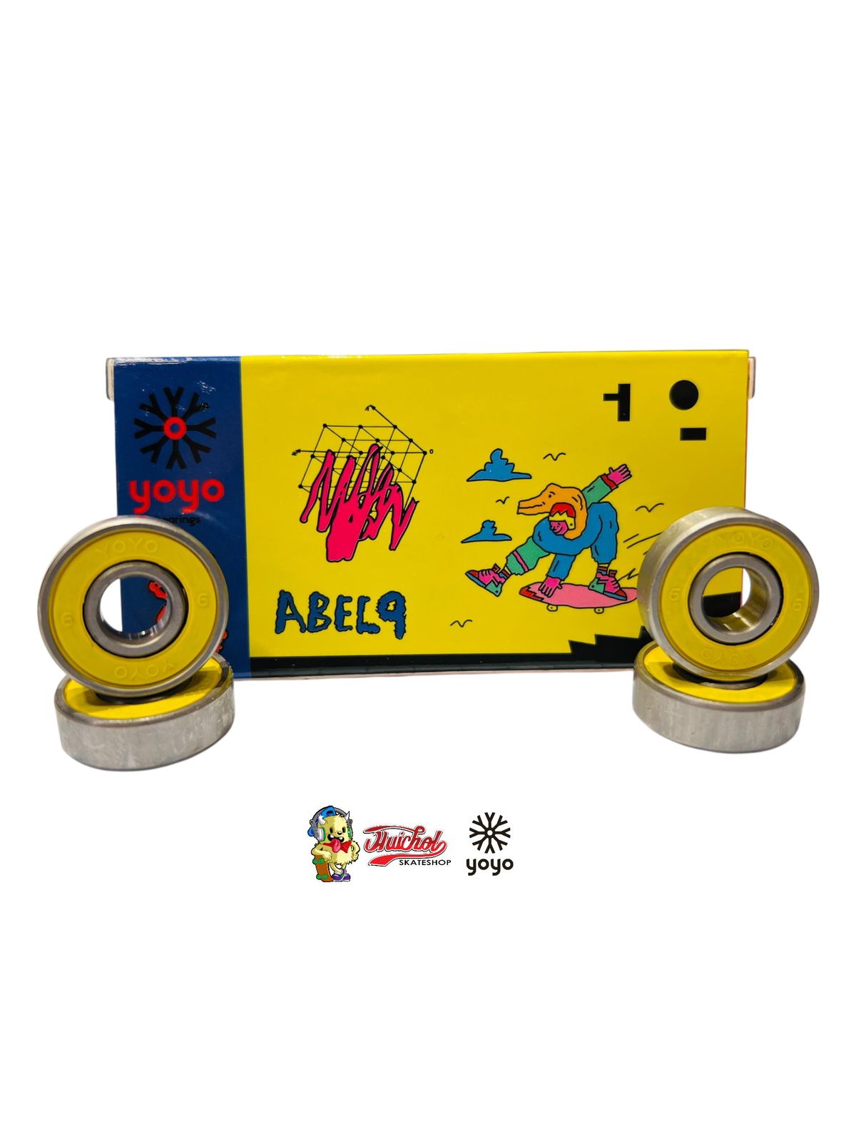 BALEROS YOYO AMARILLO (8 PZS)