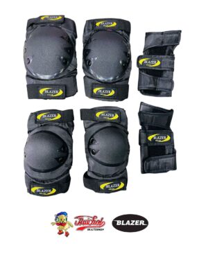 PROTECCIONES BLAZER NEGRO AMARILLO