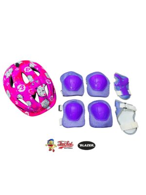 PROTECCIONES BLAZER ROSA GATITOS