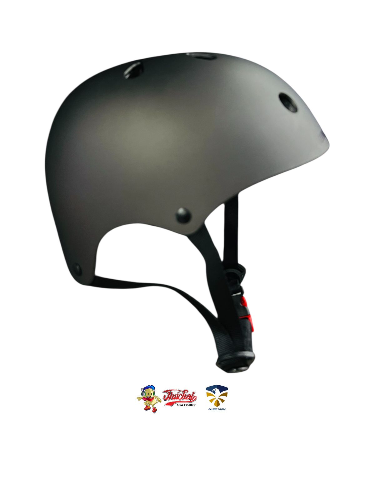 PROTECCIONES FLYING EAGLE CASCO NEGRO RELIEVES