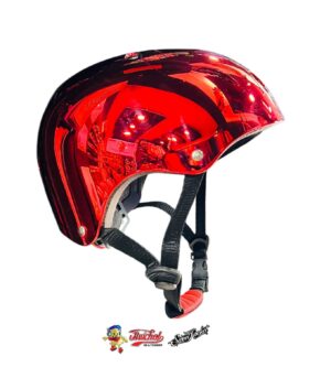 PROTECCIONES SWEET ROCKET CASCO ROJO BRUILLANTE
