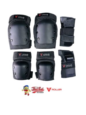 PROTECCIONES V ROLLER NEGRO NEGRO