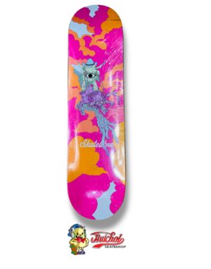 TABLA SKATE LIBRE MONSTRUOS ROSA 8.0