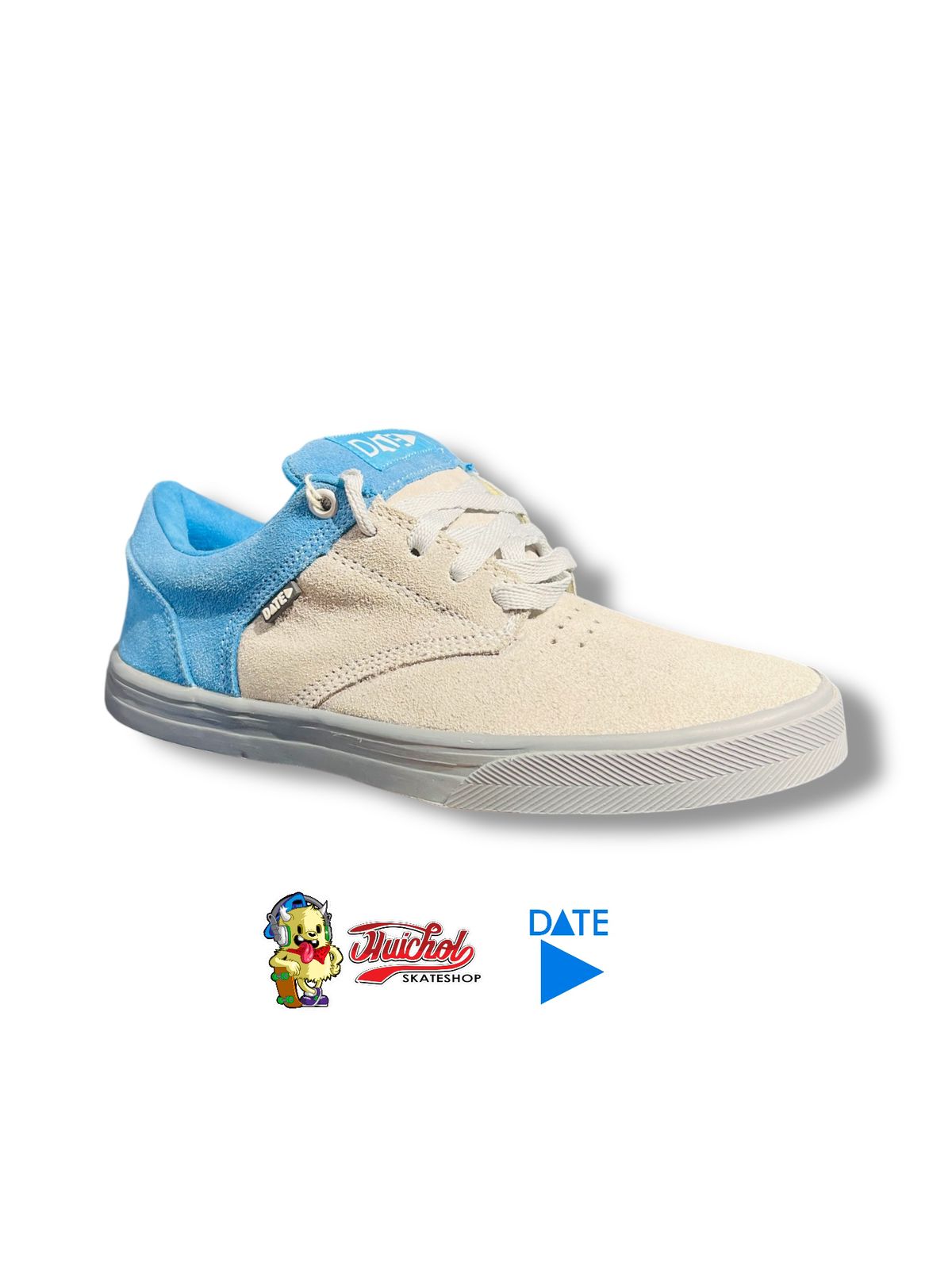 TENIS DATE AZUL BLANCO