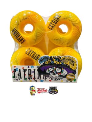 LLANTAS CATRINA CLASSIC YELLOW 52 mm