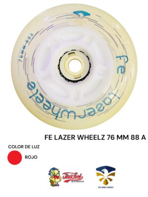 LLANTAS FLYING EAGLE FE LAZER 76 mm 88 A luz roja letras azul
