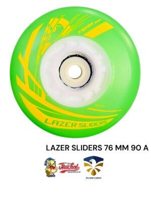 LLANTAS FLYING EAGLE SLIDERS 76 MM 90 A VERDE