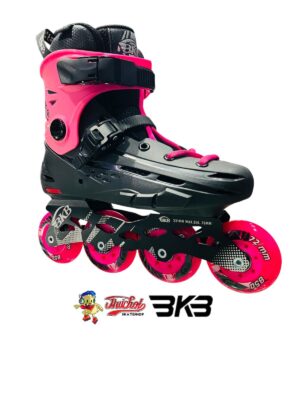 PATINES BKB ROSA NEGRO