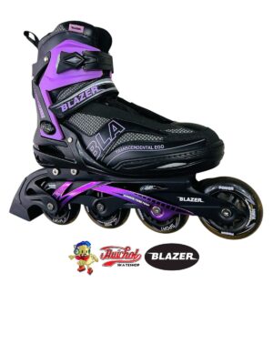 PATINES BLAZER NEGRO MORADO