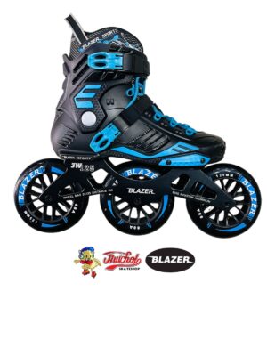 PATINES BLAZER SPEED AZUL NEGRO DE 3 RUEDAS