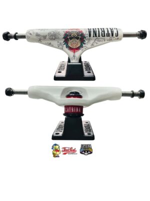 TRUCK CATRINA ROSE AND SKULL 139 mm