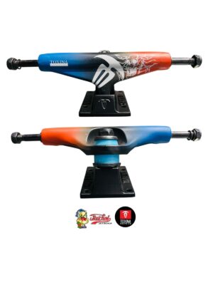 TRUCK TOXINA TRICOLOR SKULL 139 mm
