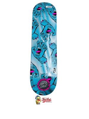 TABLA SANTA CRUZ SCREAMING HANDD BLUE 8.25
