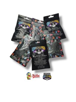 TORNILLOS CATRINA COLOR NEGRO (INCLUYE LLAVE)