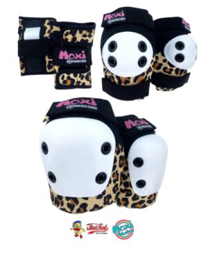 PROTECCIONES MOXI PADS LEOPARDO