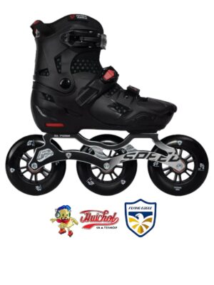 PATINES FLYING EAGLE S7 SPEED NEGROS