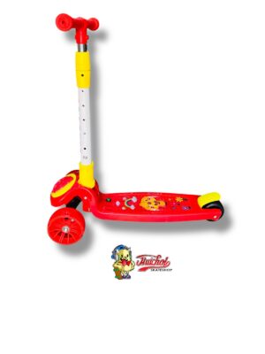 SCOOTER AJUSTABLE POLLO MUSICAL CON LUZ