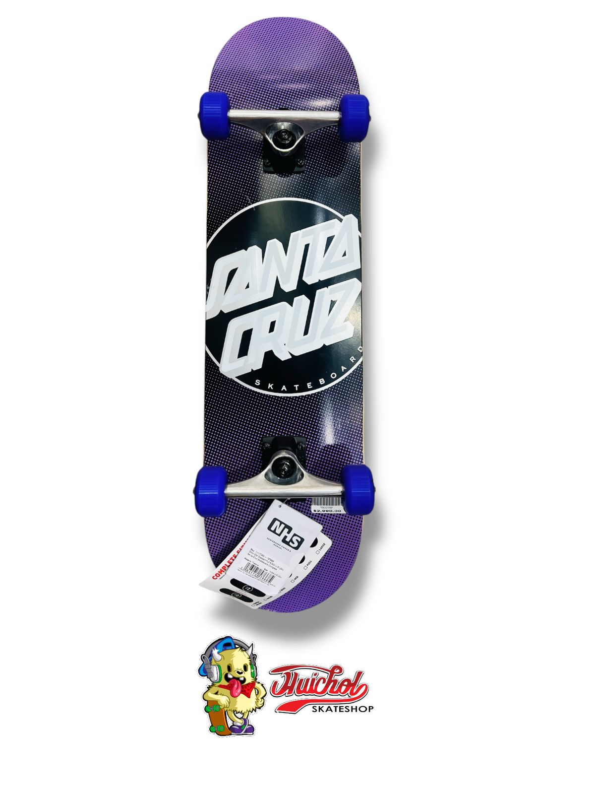 TABLA ARMADA SANTA CRUZ CLASSIC DOTE PURPPLE 8.0