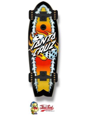 TABLA ARMADA SANTA CRUZ FLAMING DICE DON´T SHARK