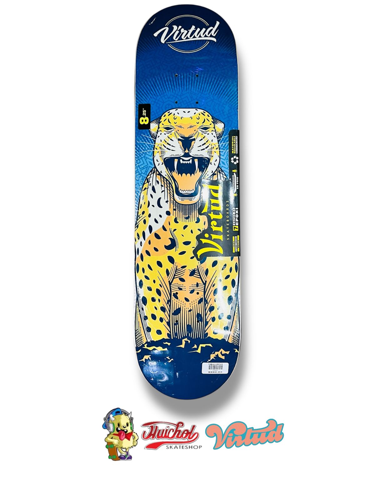 TABLA VIRTUD JAGUAR 8.25