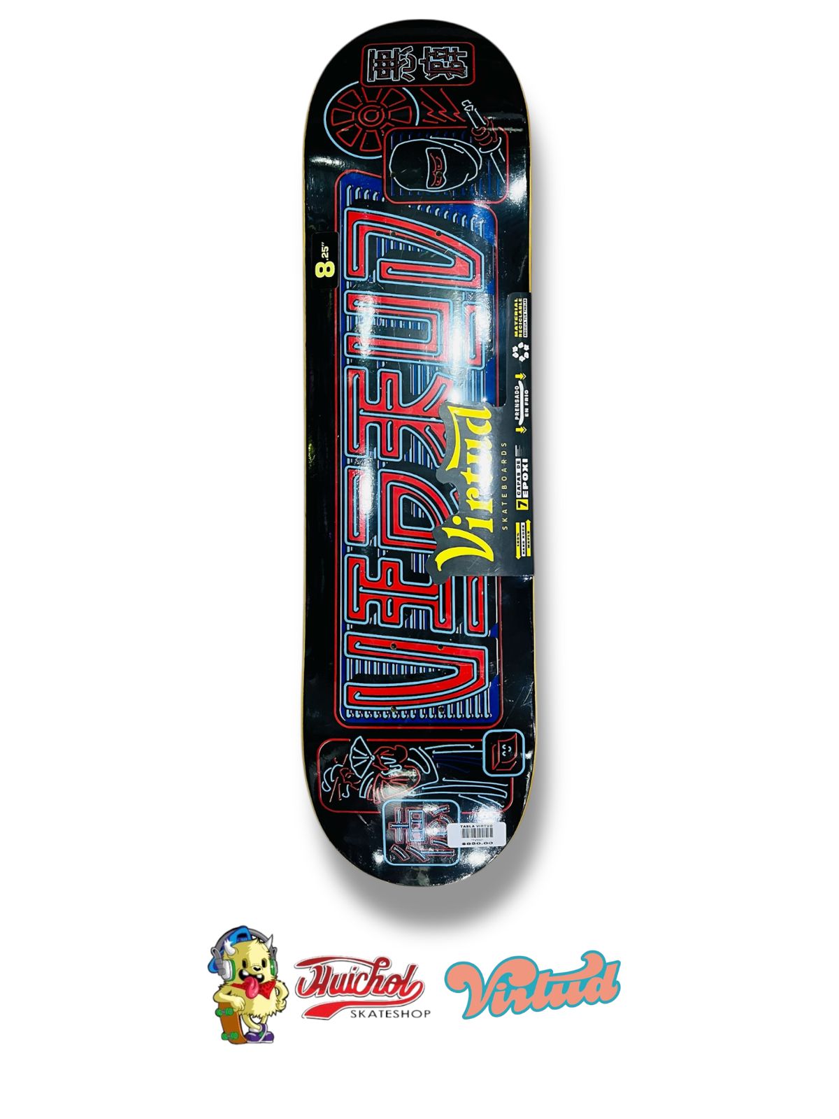 TABLA VIRTUD RED LETTERS 8.25