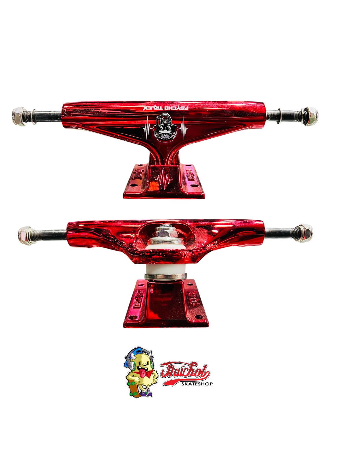 TRUCK PSYCHO 147 mm RED CHROME
