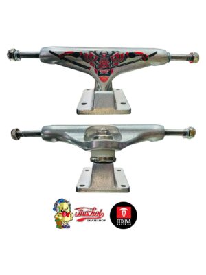 TRUCK TOXINA 147 mm CHROME RED SAMURAI
