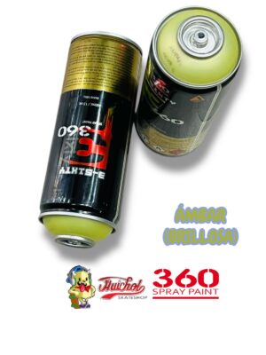 LATAS 360 SPRAY PAINT COLOR AMBAR BRILLOSA 400ml