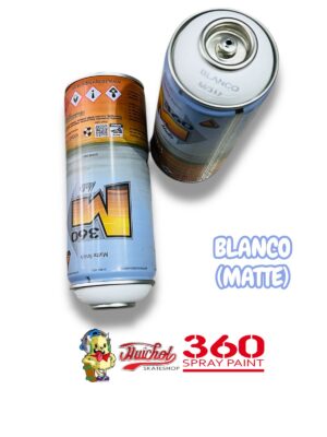LATAS 360 SPRAY PAINT COLOR BLANCO MATE 400ml