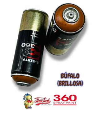 LATAS 360 SPRAY PAINT COLOR BÚFALO BRILLOSA 400ml
