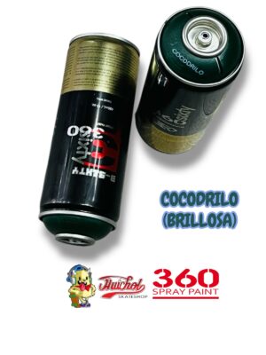 LATAS 360 SPRAY PAINT COLOR COCODRILO BRILLOSA 400ml
