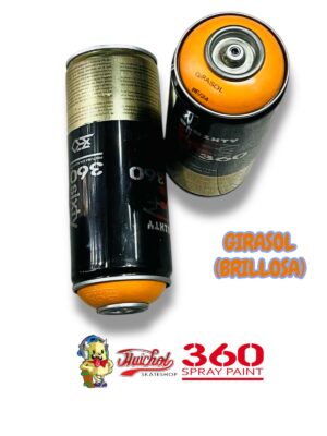 LATAS 360 SPRAY PAINT COLOR GIRASOL BRILLOSA 400ml