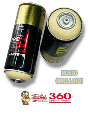 LATAS 360 SPRAY PAINT COLOR HUESO BRILLOSA 400ml