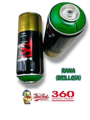 LATAS 360 SPRAY PAINT COLOR RANA BRILLOSA 400ml