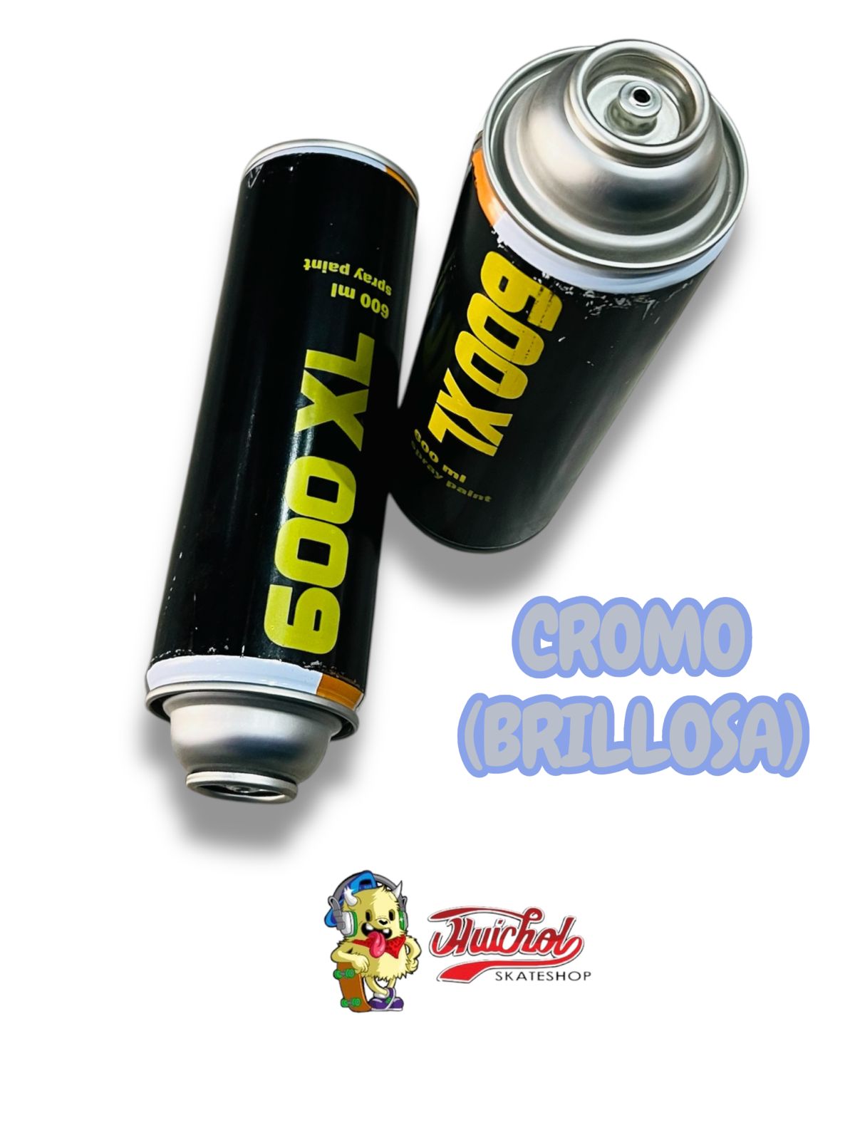 LATAS 600 XL COLOR CROMO MATE 600ml